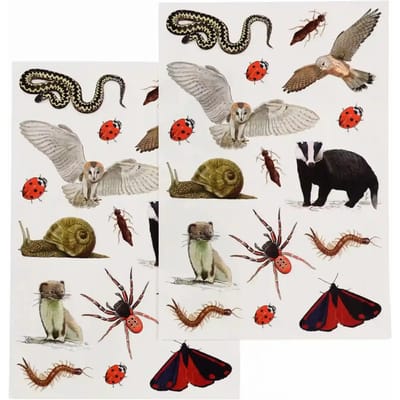 Tatoeage voor kinderen Rex London temporaires Nature Trail (x2)