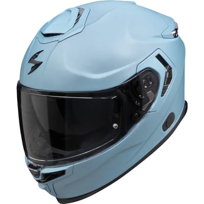 Scorpion EXO-GT SP AIR Solid Mat Celeste Blauw Integraalhelm - Helm