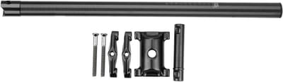 Fietszadelpen Aluminium - Zadelbuis Verstelbaar - Fietsen Onderhoud - Hoogte Verstelbaar - 33.9 mm - Zwart