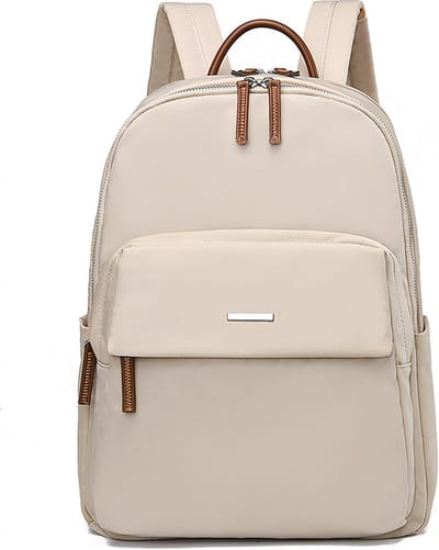 Dames casual rugzak - Schooltas - Rugzak - Rugzak dames - Waterdichte zakelijke rugzak - Werktas van Oxford-stof - Ruime casual rugzak - Studentenreisrugzak - Khaki - Oxford-stof