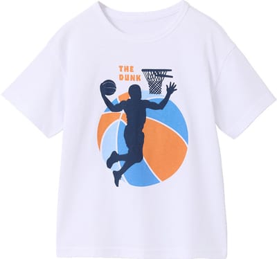 Vertbaudet Jongensshirt met korte mouwen en grafisch ontwerp