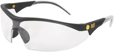 Veiligheidsbril met heldere lens voor optimale bescherming en comfort