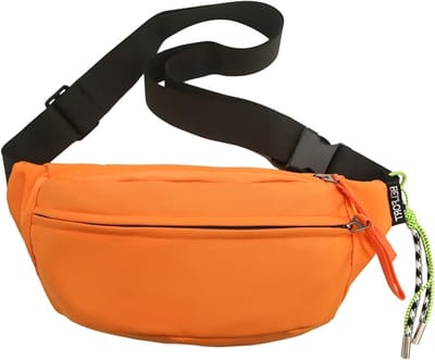 Waterdichte Heuptas voor Outdoor Sporten, Reizen en Hiken - Ideaal voor Hondentraining en Dagtochten in Oranje