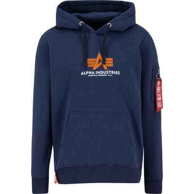 Basic Big Logo Rubber Hoodie