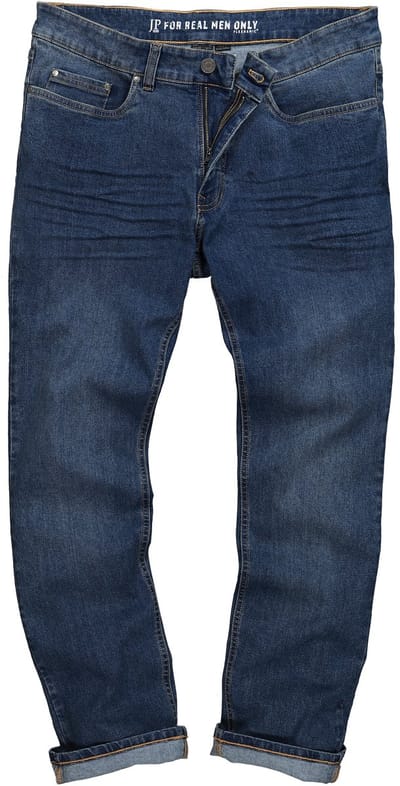 JP 1880 - Heren - Jeans FLEXNAMIC® denim 5-pocket Regular-Fit - Blauw denim - Maat 54