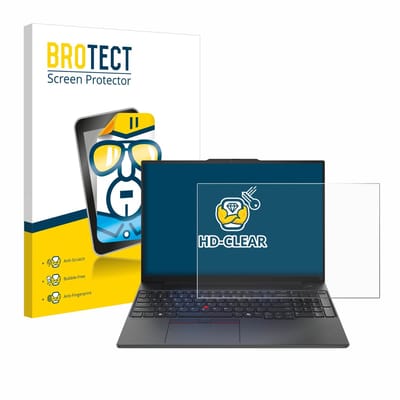 BROTECT - Screenprotector voor Lenovo ThinkPad E16 Gen 2 - Folie Beschermfolie transparant