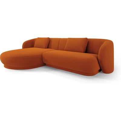 Hoekbank Camden links velvet | Cosmopolitan Design