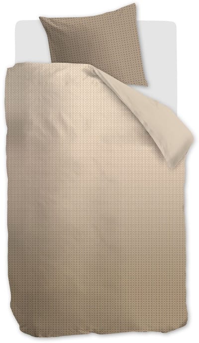 Beddinghouse Shiva dekbedovertrek - Eenpersoons - 140 x 200/220 cm - Zand