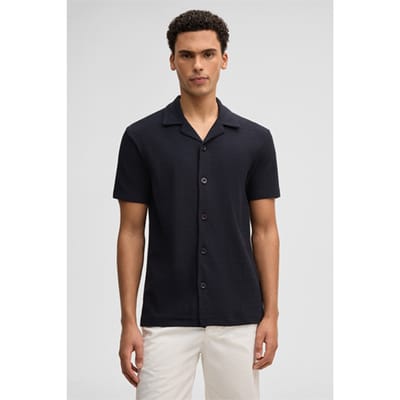Regular fit vrijetijdsoverhemd met resortkraag, model 'Filip'