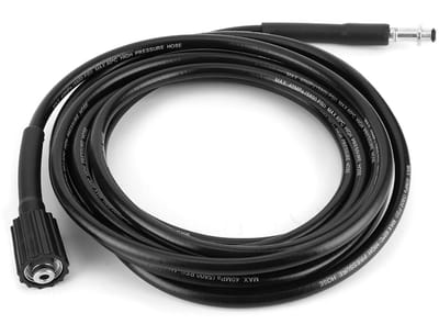 Dailygoody - Hogedrukreiniger Slang - Rubber Wasslang - Maximale druk 5800PSI - Zwart - Geschikt voor K2 K3 K4 K5 - 8m/26.25ft