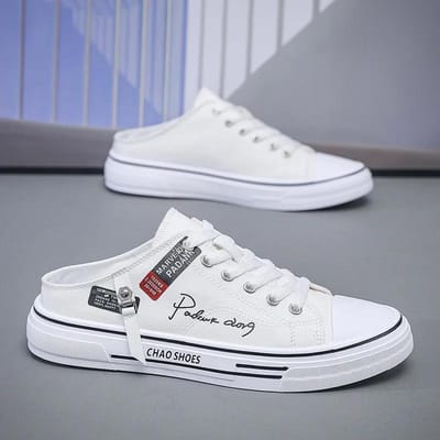 Herfst Ademende Heren Canvas Schoenen Dagelijks Veelzijdige Skateboard Schoenen Mode Antislip Casual Sneaker Zapatillas De Deporte 44 gray