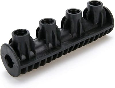 Hogedrukreiniger Nozzle Houder - Quick Connect Adapter - Efficiënt Reinigen - Snelle Verwisseling - 1/4 Inch - Zwart