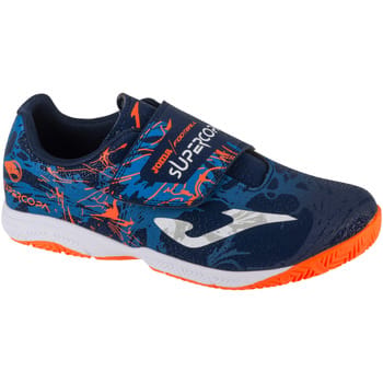Joma Super Copa Jr 2403 IN SCJW2403INV, voor een jongen, Marineblauw, Indoorschoenen, maat: 28