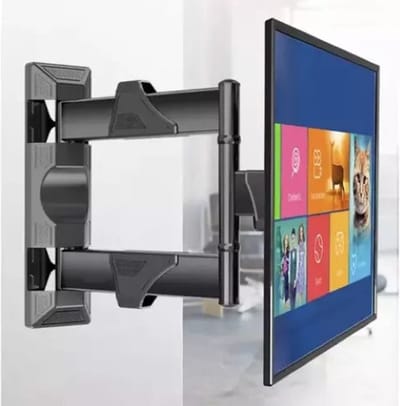 Eleganca Universele TV beugel – TV Wall mount – Gemakkelijk te monteren – TV muurbeugel geschikt voor 32-55 Inch TV’s – +/- 15° kantelbaar - Staal - Zwart
