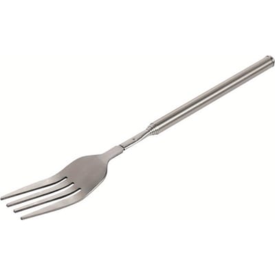 BBQ Vork BBQ Telescopisch Uitschuifbaar Diner Fruit Dessert Lange Steel Vork Roestvrij Staal Bestek Telescopische Vork Uitschuifbare Vork