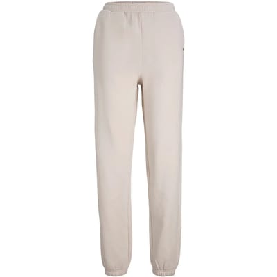 Jack & Jones Jogging Abbie Rel Every Brush Hoge Taille Broek Beige L Vrouw