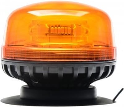 ORANJE dak zwaailicht - 36 LED - R10 / R65 - Magneet bevestiging