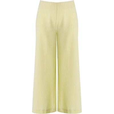 Vrouwelijke brede gestreepte broek Mat Fashion