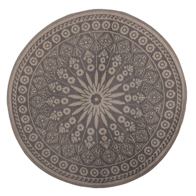 Tuintapijt grijs rond 170 cm