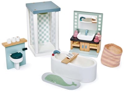 Meubeltjes Badkamer – Poppenhuis | Tender Leaf Toys