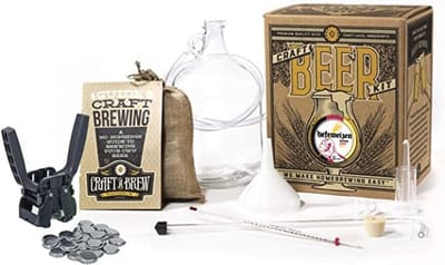 Deluxe Bierbrouwset voor Hefeweizen - Compleet Pakket voor Thuisbrouwen met Recepten en Benodigdheden