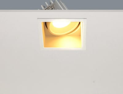 Artdelight - Inbouwspot Vibs - Wit - LED 10W 2700K - IP44 - Dimbaar > inbouwspots badkamer | inbouwspot wit | led lamp