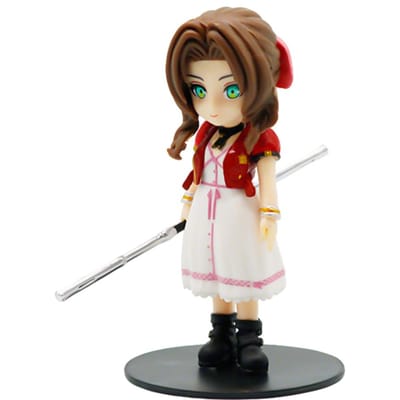 Anime 11-12cm Finals Fantasy Figuur Cloud Strife Tifa Lockhart Aerith Gainsborough Zack·Fair Figuur Model PVC Speelgoed Bureaucadeau white