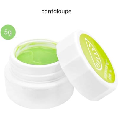 Professionele wimperlijmverwijderaar 5g Fruitsmaakverwijderaar Crème voor wimperextensionsverwijderaar Make-uptools groen