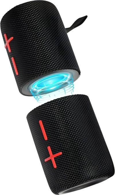 Draagbare 2-in-1 Magnetische Bluetooth Speaker met 20W Stereo Geluid en IPX6 Waterdichtheid