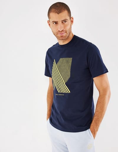 Mexx T-shirt Ronde Hals Navy - Maat S