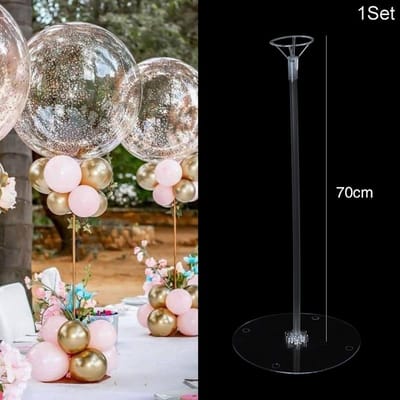 37/70cm Ballonstandaard Houder Kolom voor Bruiloft Verjaardagsfeest Tafel Middenstuk Decoratie Babyshower Ballonnen Ondersteuningsstok as picture