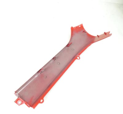 Sabot bas de caisse G pour scooter Peugeot 50 SV 1172930200 729302RT Rouge Neuf