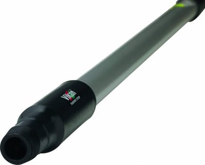 Ergonomische steel met waterdoorvoer - 150 cm