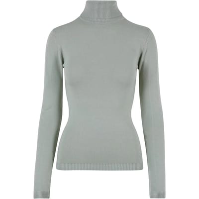 Urban Classics - Knitted Turtleneck Sweater/trui - XL - Groen