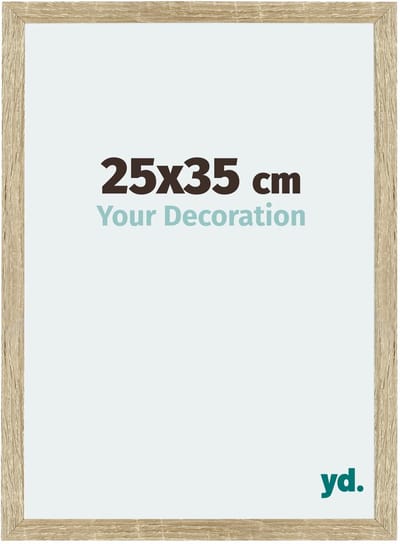 Your Decoration - Puzzellijst 25x35 cm - Sonoma Eiken - Puzzellijst 500-1000 stukjes - MDF Fotolijst - Mura