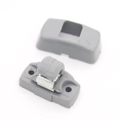 Allecto - Auto zonneklep clip - V-Vv G0Lf - Parelgrijs - Geschikt