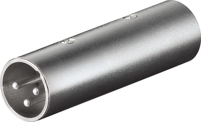 Pro XLR AV / multimedia paneel 3pin XLR m - XLR m