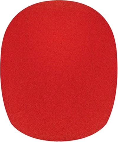 Boston WS-10-RD, per 5 stuks - Plopkap voor zangmicrofoon, rood