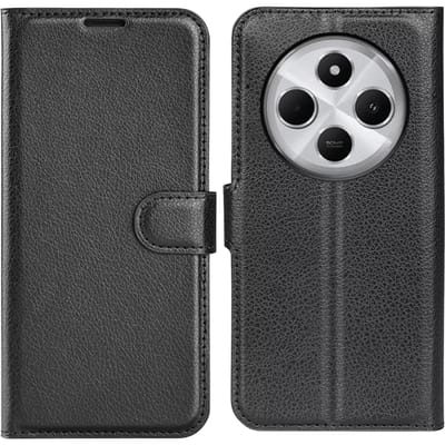Mocaa Xiaomi Redmi 14C Slim-Fit Book Case Zwart