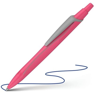Schneider balpen Reco - neon roze - schrijfkleur: blauw - S-131929