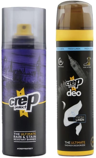 Crep Protect Voordeelset - Crep Spray 200ml + Crep Fresh Linnen Schoendeodorant 150ml