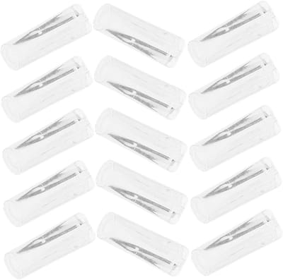 Jaloezie Trekstang Accessoires - Raamdecoratie Onderdelen - Raambekleding Reparatie - Veelzijdige Compatibiliteit - 15 Stuks - Transparant