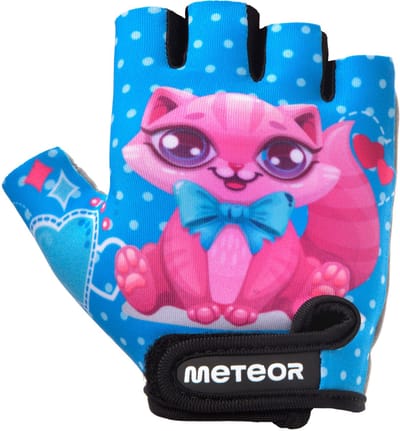 Meteor Kids S Kitty - Fietshandschoenen - Maat S, Roze