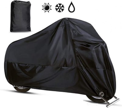 Scooterhoes - Motorhoes Universeel - Waterdicht 300D Oxford - Incl. opbergzak - 265 x 105 x 125 CM - voor alle Scooters / Motors - Geschikt voor Binnen en Buiten - anti-stof/uv