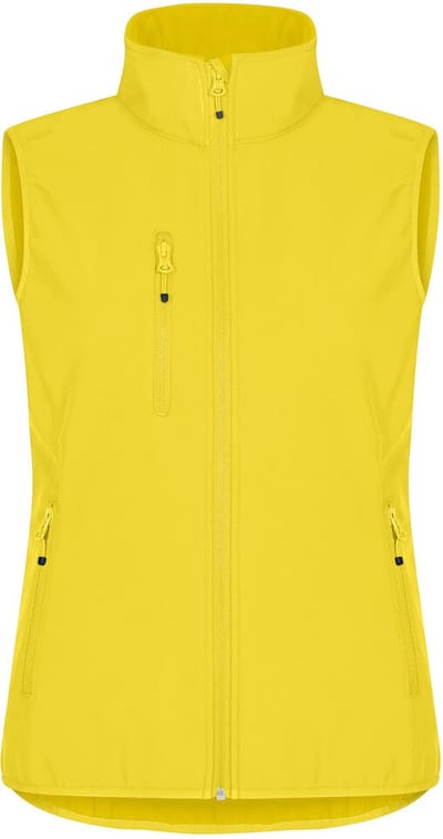 Clique Classic Softshell Vest Women 0200916 - Lemon - 34/XS