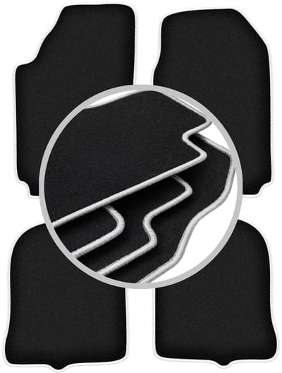 CARLUX-SILVER automatten voor: Audi 100 C3 sedan, avant (1983-1991)
