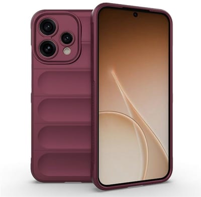 Coverup Hoesje - Geschikt voor OPPO Reno15 Hoesje - Coverup Hands-On Rugged Back Cover - Bordeaux