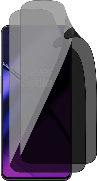 Privacy Screenprotector geschikt voor OnePlus 11 - 2x FlexGuard Screen Protector