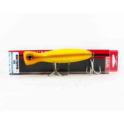 Yo Zuri Mag Popper 130F drijvend kunstaas R1370-YELL (4988) black