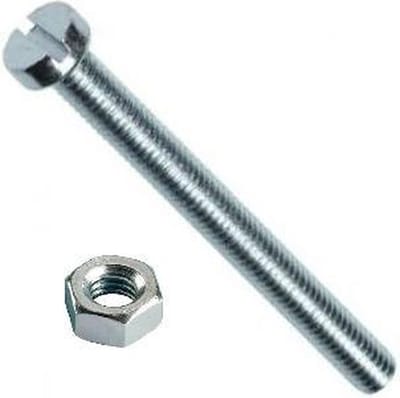 Metaalschroeven cilinderkop verzinkt m4x10mm